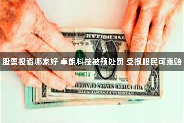 股票投资哪家好 卓朗科技被预处罚 受损股民可索赔