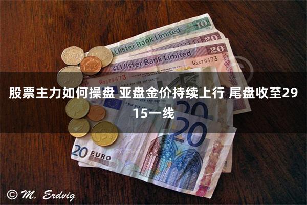 股票主力如何操盘 亚盘金价持续上行 尾盘收至2915一线