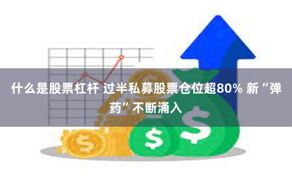 什么是股票杠杆 过半私募股票仓位超80% 新“弹药”不断涌入